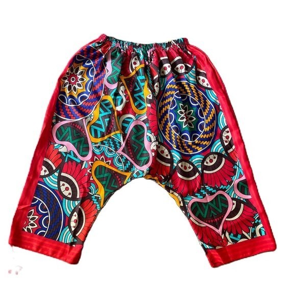 BOHO Casual Women's Pants Hippie Drawstring Pant Boho Yoga Baggy Harem Trouser - Picture 2 of 11